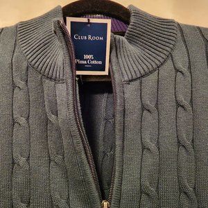 Green Sweater w/zipper